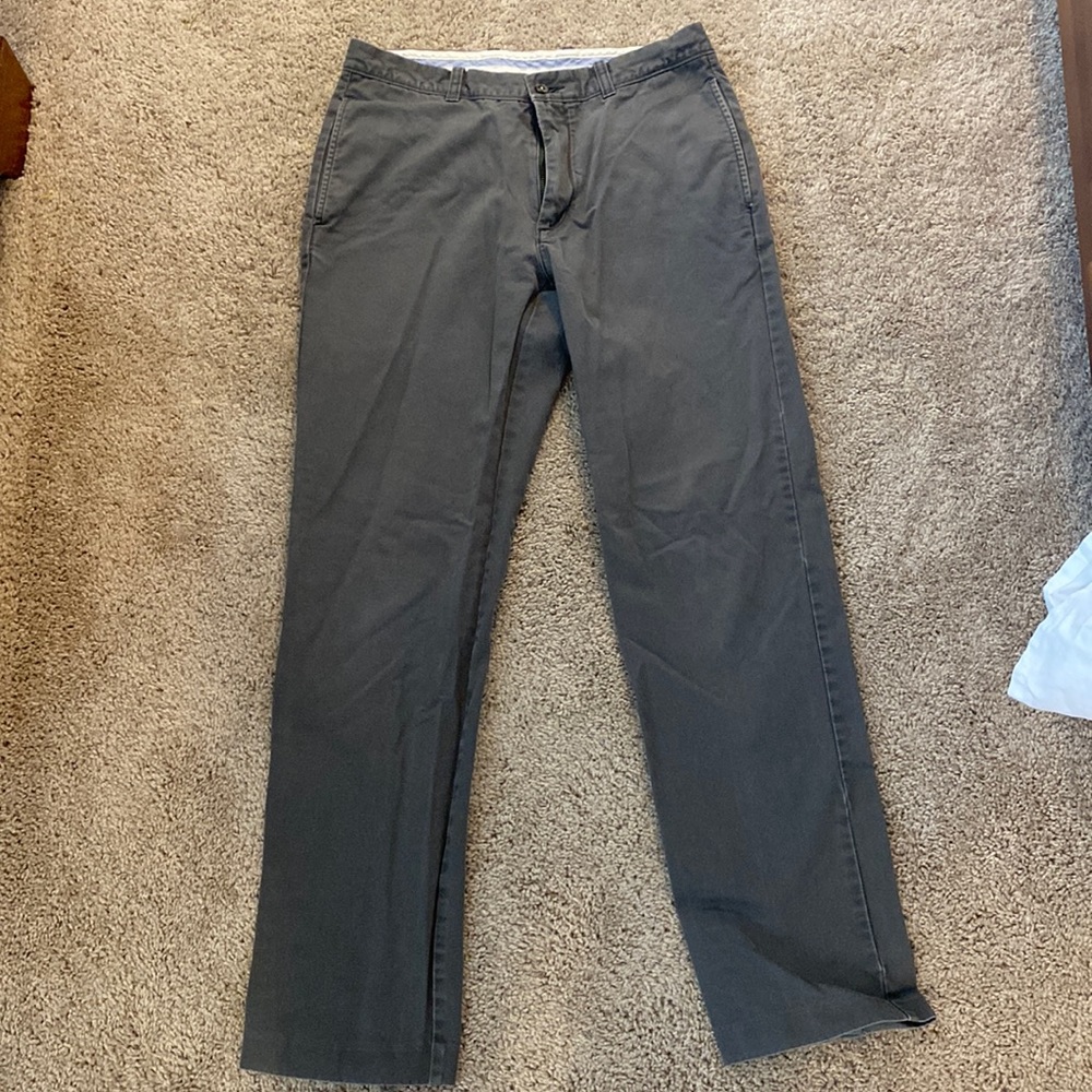J Crew Gray Essential Chino pants
